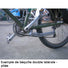 Béquille double vélo repliable sur le côté et hauteur ajustable  - #2