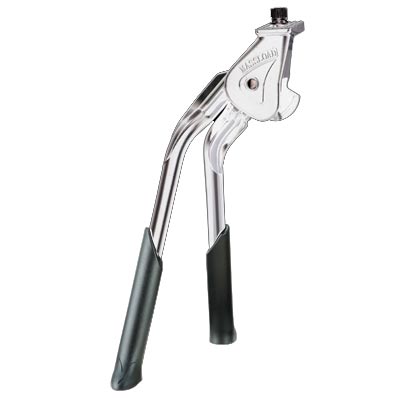 Béquille vélo 2 pieds hauteur réglable repli sur même côté - #1