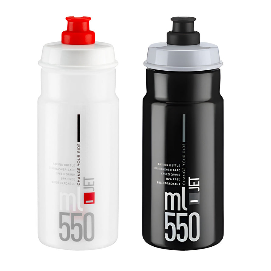 Bidon vélo Elite Jet 550 ml en plastique bio - #1