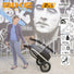 Remorque vélo chariot Shopping Trailer 50L bike_original convertible en caddie avec cadre aluminium léger et grandes roues