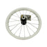 Roue de velo enfant 14 pouces avant bike original avec jante blanche et moyeu noir