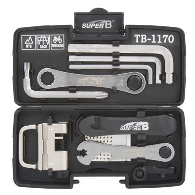 Boîte 24 outils pour entretien du vélo - SuperB - #1