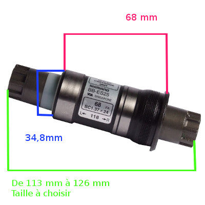Boitier de pédalier Shimano Octalink - #2