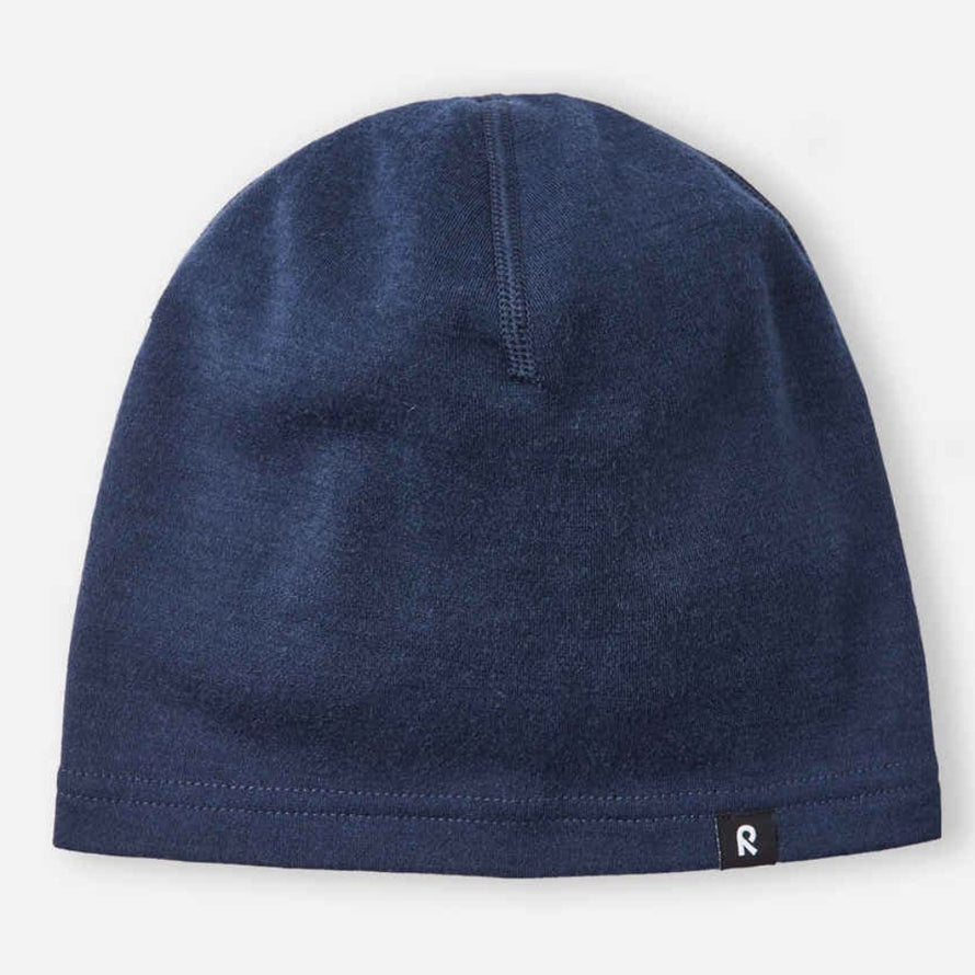 Bonnet enfant ajusté Dimma Reima bleu marine 
