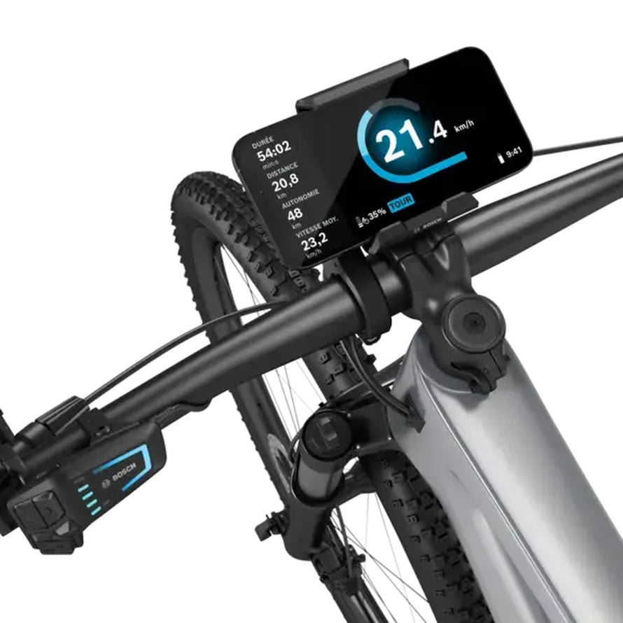 Support guidon Bosch SmartphoneGrip modele A251392 pour fixer smartphone sur velo electrique facilement