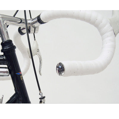 Bouchons de guidon chromé pour vélo - La paire  - #4