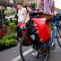 Sacoche Ortlieb Back Roller Core sur porte bagage