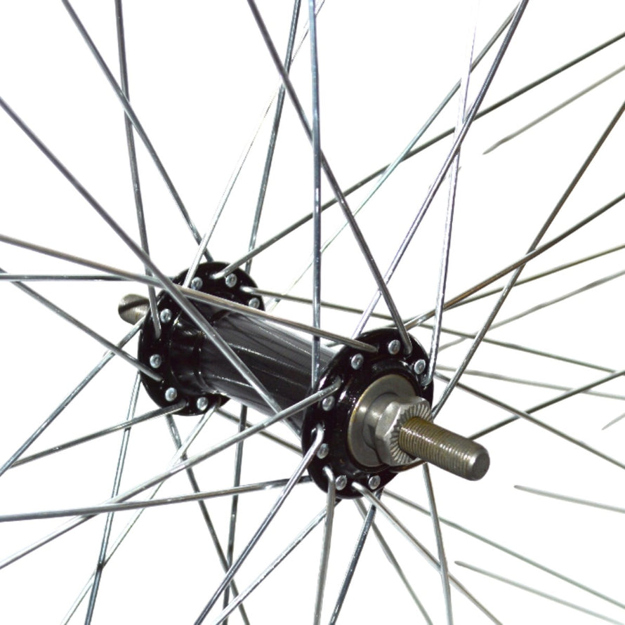 Roue avant pour vélo 28 pouces brandless avec axe à écrous, idéale pour remplacement et réparation
