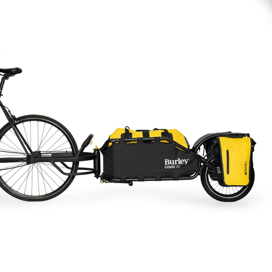Sac etanche Burley Dry Bag 75 L ideal pour remorques velo, grande capacite et protection optimale contre pluie et humidite