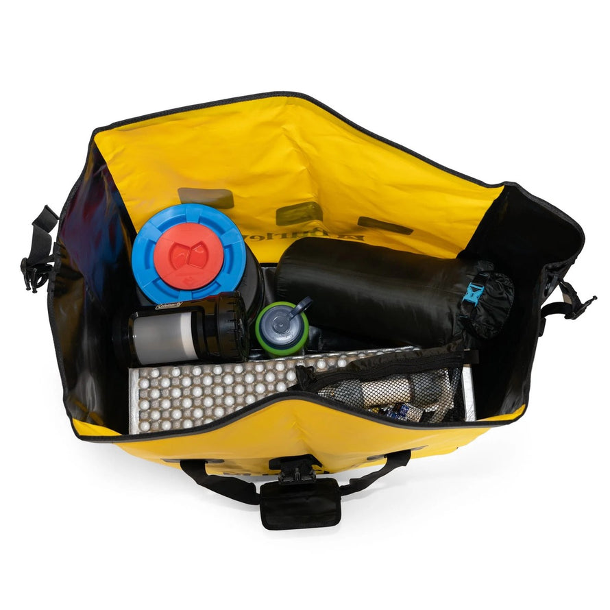 Sac etanche Burley Dry Bag 75 L pour remorque velo, grande capacite et protection contre pluie et humidite