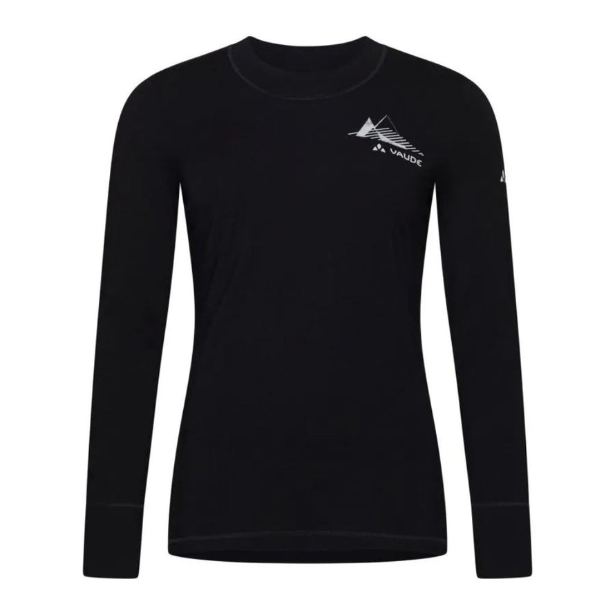 merinos vélo Vaude femme manches longues avec logo