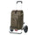 Caddie vélo Andersen Royal Plus avec sac isotherme 62L couleur taupe, idéal pour courses à vélo