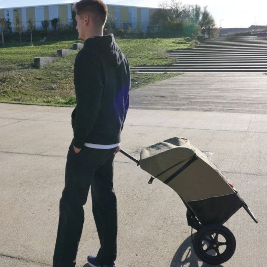 Einkaufsanhänger fürs Fahrrad – Shopping Trailer Néo 65 L