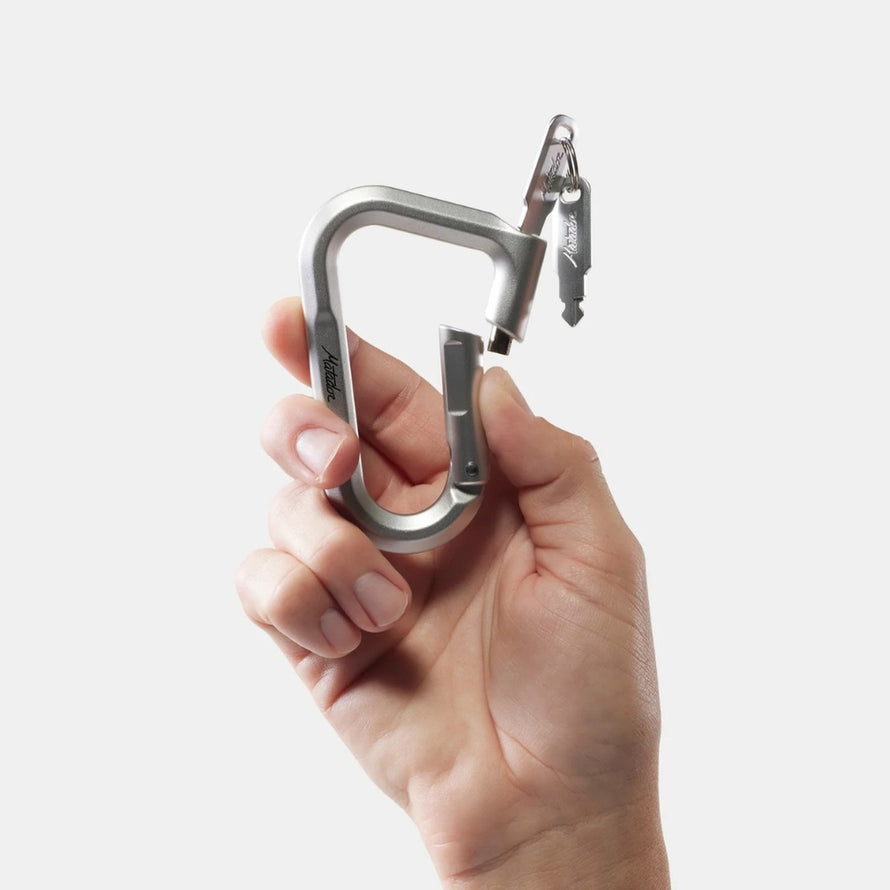 Cadenas mousqueton Matador BetaLock en métal avec clés pour sécuriser votre vélo efficacement