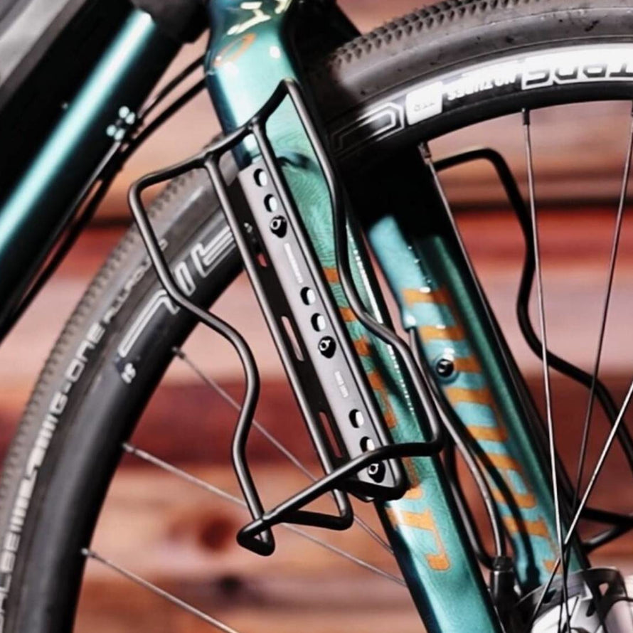 Fixations cage bikepacking pour sacoche