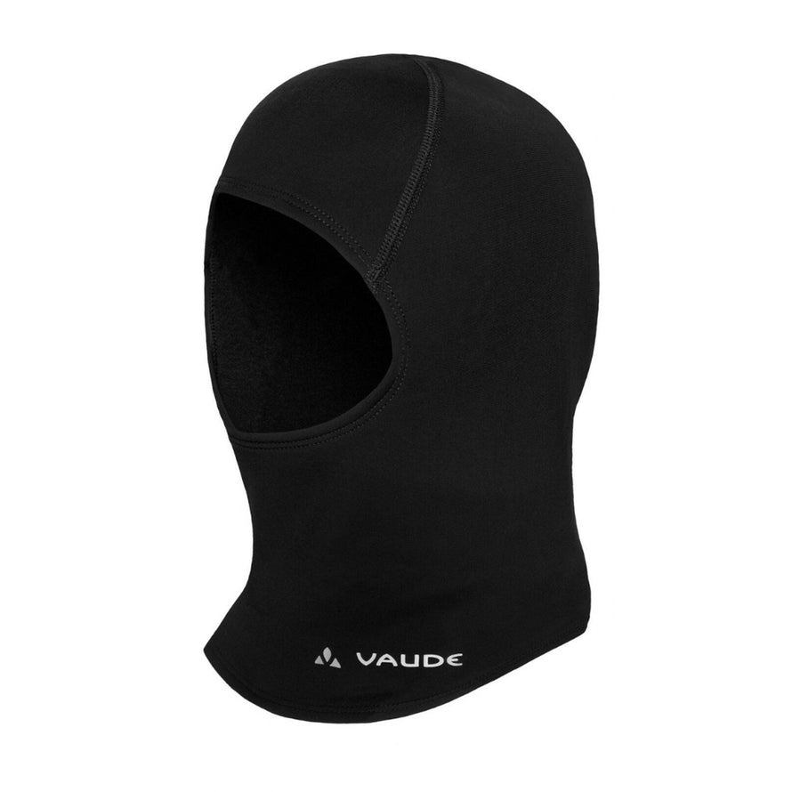Cagoule vélo hiver enfant Vaude Face Mask noire pour protection optimale contre le froid
