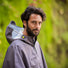 Poncho de pluie pour vélo adulte unisexe en matière recyclée avec capuche, idéal pour la ville.