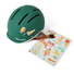 Casque vélo enfant Thousand Jr vert avec planche d’autocollants fournie