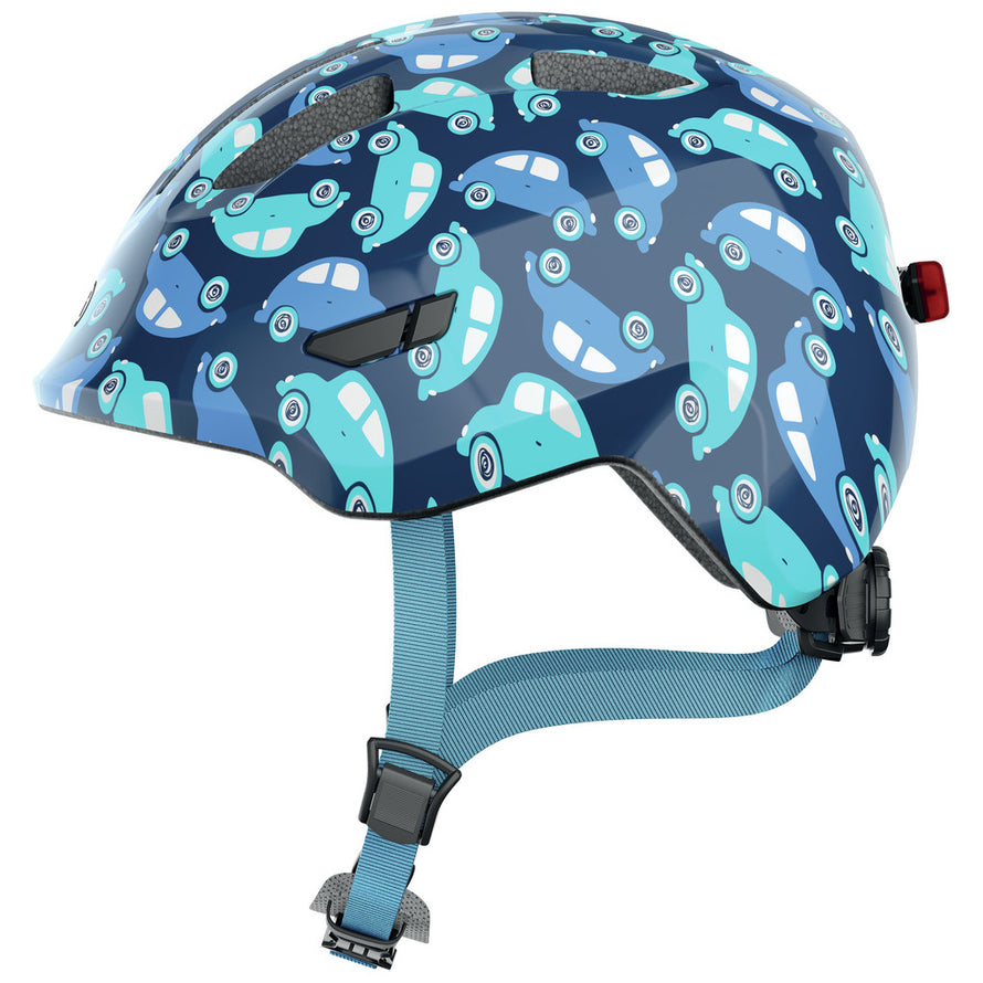 casque bebe lampe arriere abus smiley 3.0 led blue car