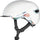 Casque Abus HUD-Y blanc avec motifs fleuris