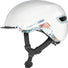 Casque Abus HUD-Y blanc avec motifs fleuris