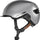 Casque Abus HUD-Y argent avec feu pour vélo en ville