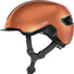 Casque Abus HUD-Y orange avec feu pour vélo