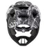 Vue arrière du casque enfant Uvex React Jr Fullface avec mentonnière