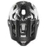 Vue de dessus du casque enfant Uvex React Jr Fullface avec mentonnière