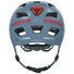 Casque vélo avec éclairages Abus Hyban 2.0 LED Signal Glacier - #4
