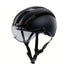 Casque vélo Contex Como 33 noir avec leds intégrées et visière pour sécurité urbaine optimale