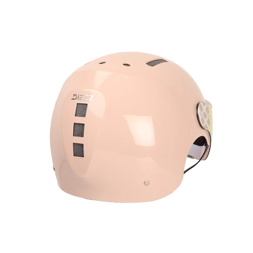 Casque vélo à visière Valor France Diezz rosa