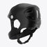 Casque Virgo Access noir avec protection arrière intégrale et design sobre, adapté aux trajets quotidiens.