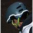 Casque vélo enfant ado GoFluo Maze Lazer haute visibilité  kineticore design urbain khaki