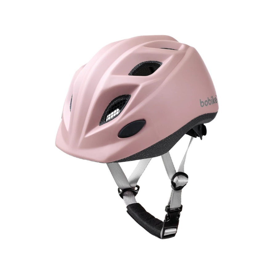 Casque vélo enfant Bobike Kids In-Mold rose pâle, sécurité et confort pour les jeunes cyclistes
