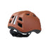 Casque vélo enfant Bobike Kids In-Mold couleur terre cuite, protection optimale et design moderne