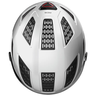 Casque vélo Hyban 2.0 Ace blanc avec visière intégrée Abus - #4