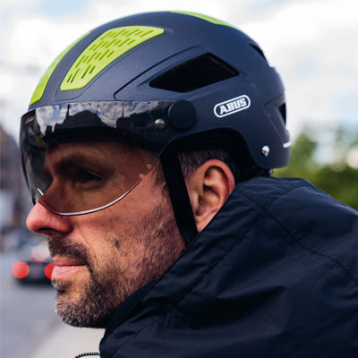 Casque vélo Hyban 2.0 Ace blanc avec visière intégrée Abus - #5