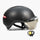 Casque vélo à visière lumineux avec clignotants Overade Life