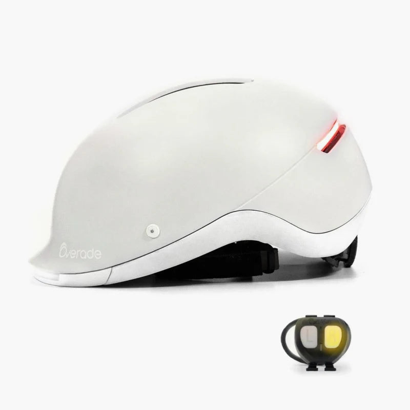 Casque vélo lumineux avec clignotants Overade Life