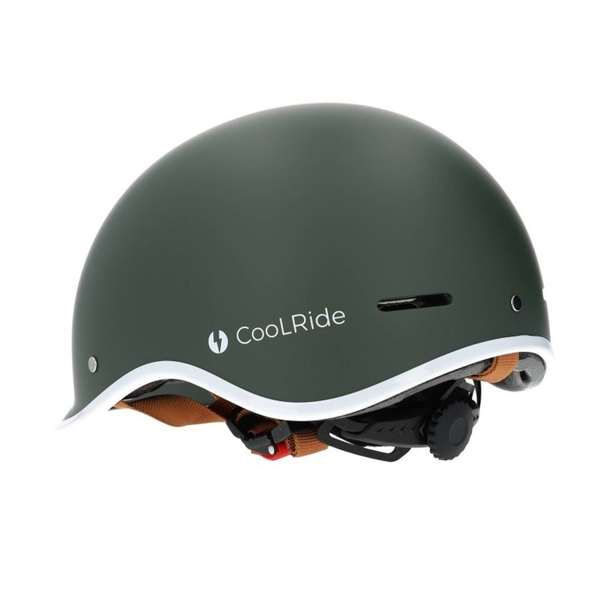 Casque de vélo urbain Coolride Headlock avec visière intégrée et système de réglage confortable