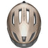 Vue dessus du casque vélo de ville Abus Pedelec 2.0 Ace champagne avec aérations larges