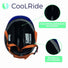 Casque vélo ville Coolride modèle Headlock avec visière, coussinets amovibles et doublure mousse confortable