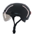 casque vélo lumineux connecté cosmo fusion gris vue de côté