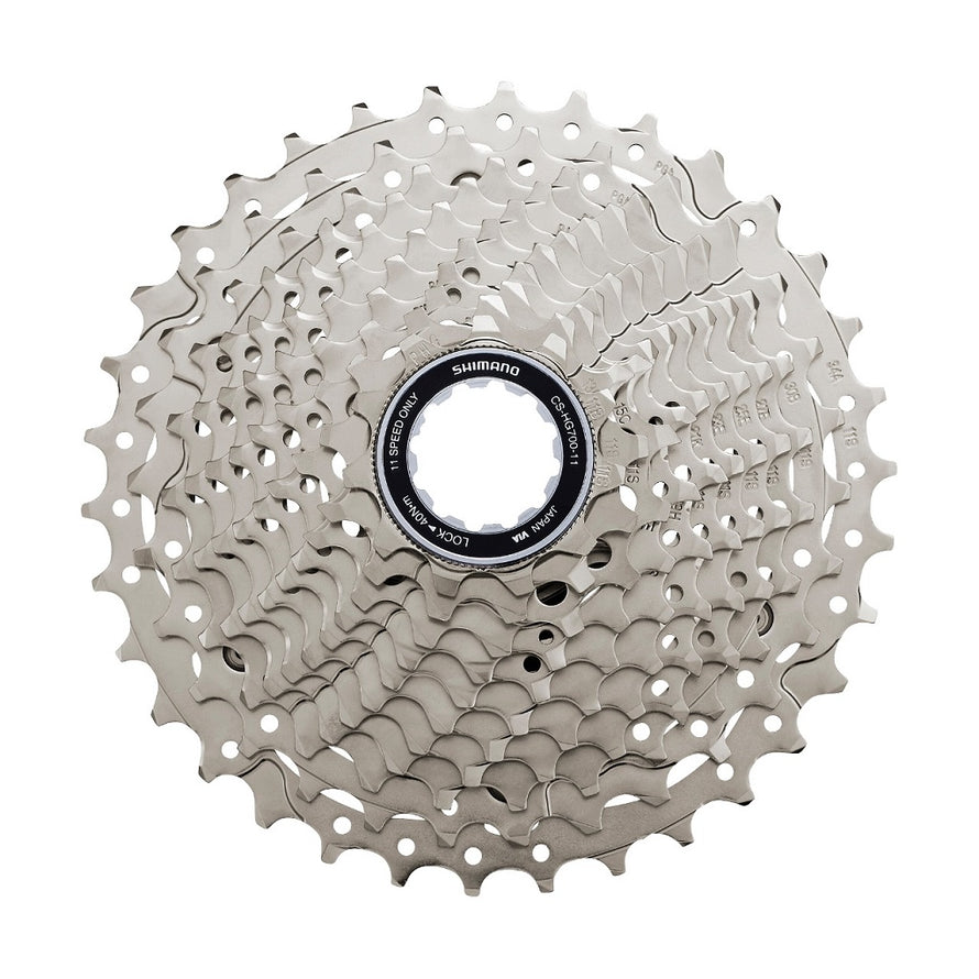 Cassette Shimano 105 para bicicleta 11 velocidades