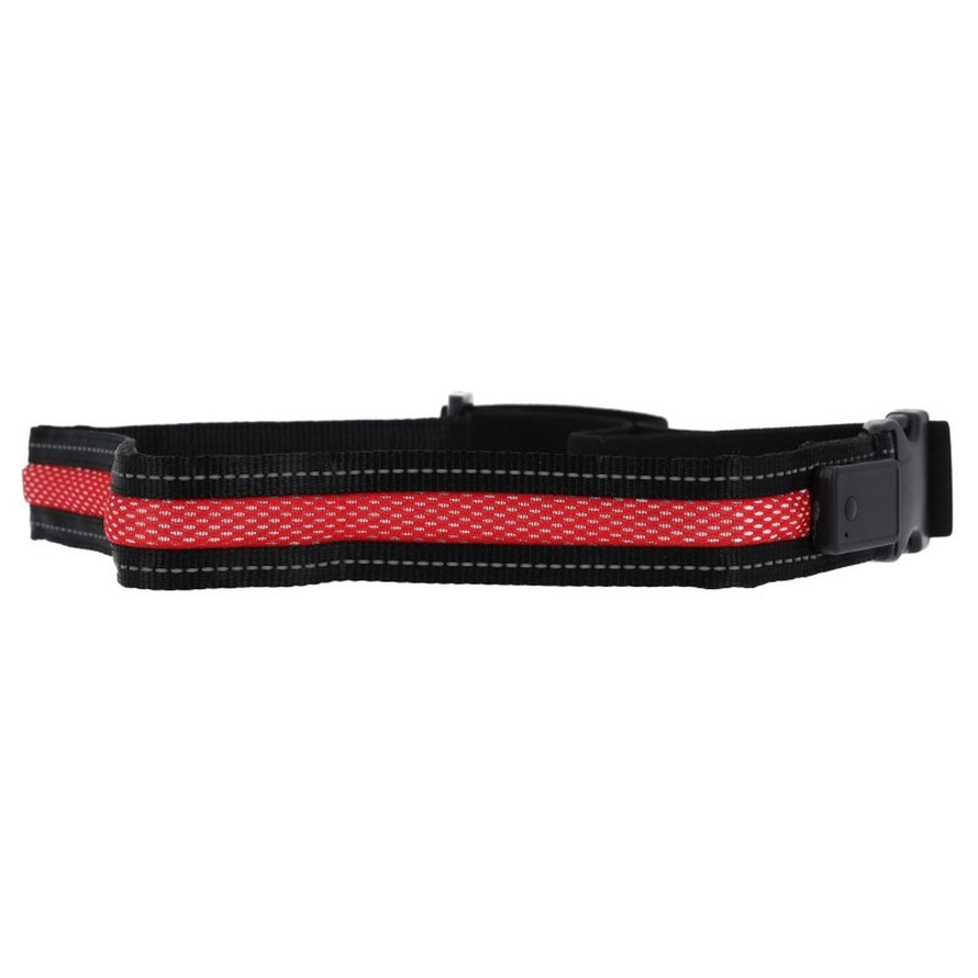 Ceinture Led USB Coolride avec bande rouge lumineuse pour une sécurité renforcée des cyclistes la nuit