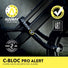 chaine antivol auvray c-bloc pro alert 100 cm diametre 10 mm avec alarme sonore puissante