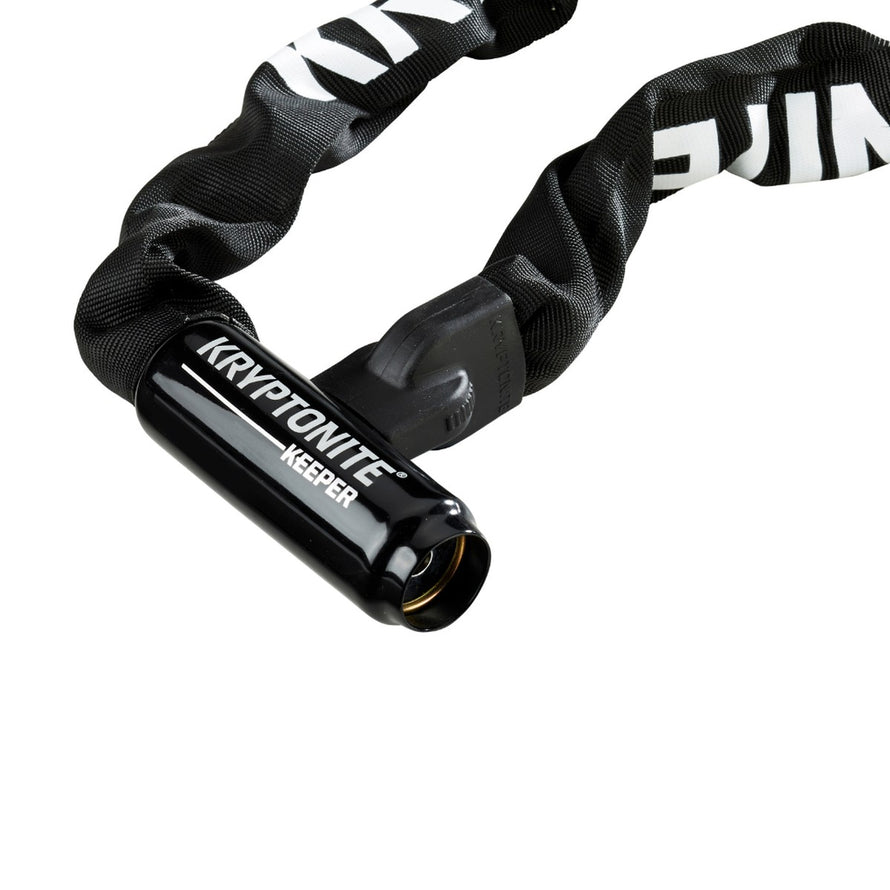 Verrouillage robuste de la chaine antivol vélo Keeper 785 de la marque Kryptonite pour une protection optimale