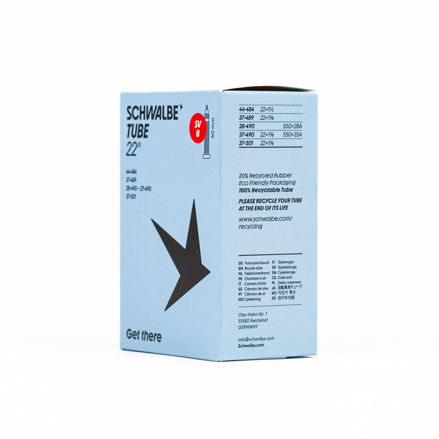 Chambre à air vélo 550A / 22 pouces Schwalbe - #1