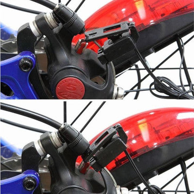 Clignotant feu stop pour vélo avec signal sonore - #5